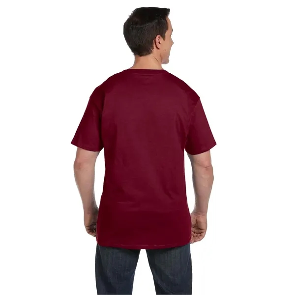 Hanes Adult Beefy-T® with Pocket - Hanes Adult Beefy-T® with Pocket - Image 112 of 124