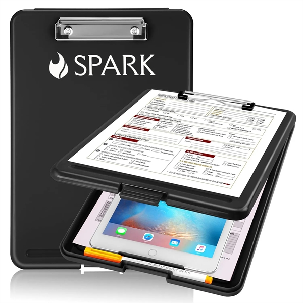 A4 Clipboard with Storage and Pen Holder - A4 Clipboard with Storage and Pen Holder - Image 0 of 19