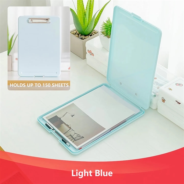 A4 Clipboard with Storage and Pen Holder - A4 Clipboard with Storage and Pen Holder - Image 9 of 19