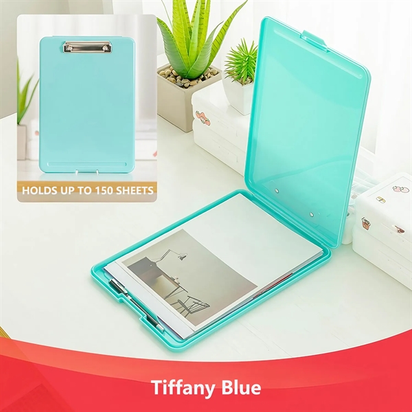 A4 Clipboard with Storage and Pen Holder - A4 Clipboard with Storage and Pen Holder - Image 10 of 19