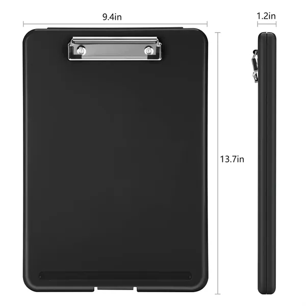 A4 Clipboard with Storage and Pen Holder - A4 Clipboard with Storage and Pen Holder - Image 19 of 19