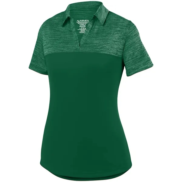 Augusta Sportswear Ladies' Shadow Tonal Heather Polo - Augusta Sportswear Ladies' Shadow Tonal Heather Polo - Image 2 of 11