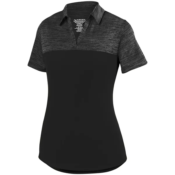 Augusta Sportswear Ladies' Shadow Tonal Heather Polo - Augusta Sportswear Ladies' Shadow Tonal Heather Polo - Image 3 of 11