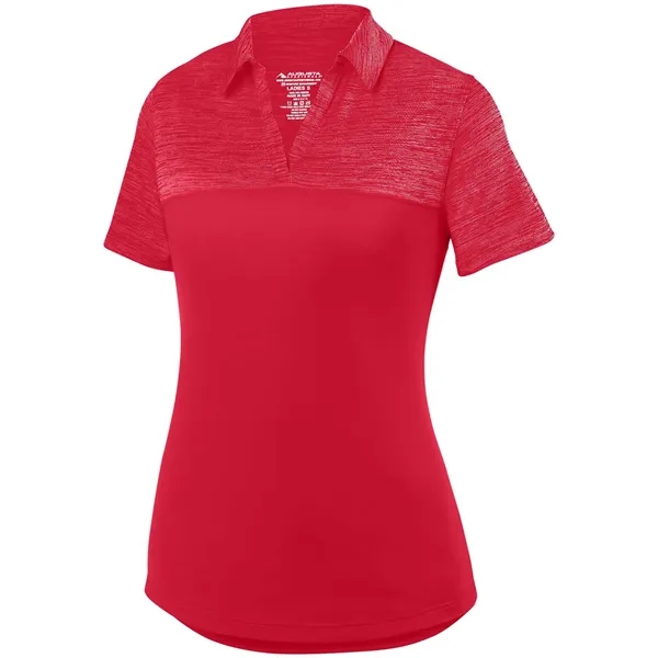 Augusta Sportswear Ladies' Shadow Tonal Heather Polo - Augusta Sportswear Ladies' Shadow Tonal Heather Polo - Image 5 of 11