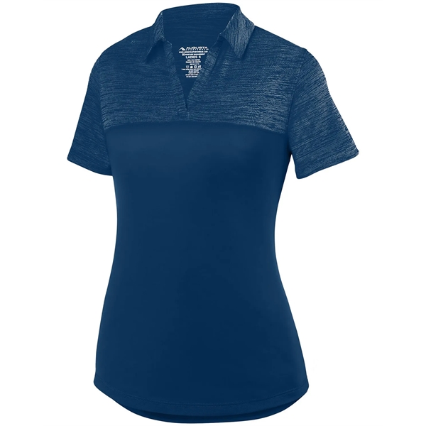 Augusta Sportswear Ladies' Shadow Tonal Heather Polo - Augusta Sportswear Ladies' Shadow Tonal Heather Polo - Image 7 of 11