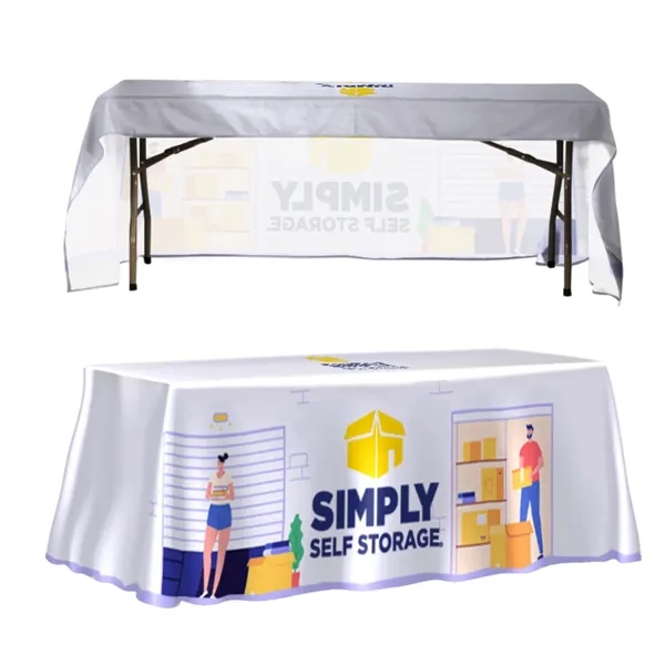 Standard Table Cover with Open Back 6' - Standard Table Cover with Open Back 6' - Image 0 of 0