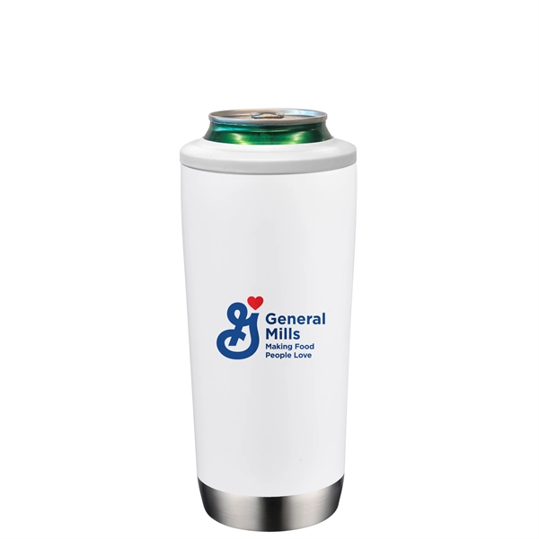 5 in 1 Insulated Stainless Steel Can or Bottle Cooler - 5 in 1 Insulated Stainless Steel Can or Bottle Cooler - Image 0 of 9