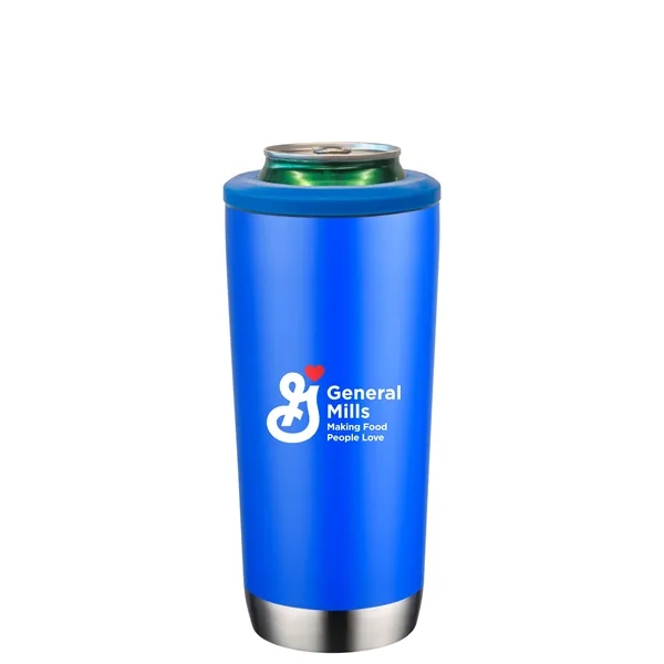 5 in 1 Insulated Stainless Steel Can or Bottle Cooler - 5 in 1 Insulated Stainless Steel Can or Bottle Cooler - Image 2 of 9