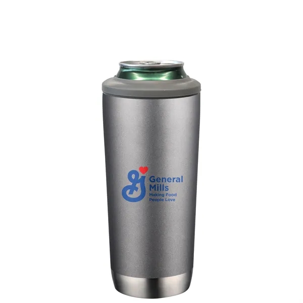 5 in 1 Insulated Stainless Steel Can or Bottle Cooler - 5 in 1 Insulated Stainless Steel Can or Bottle Cooler - Image 3 of 9