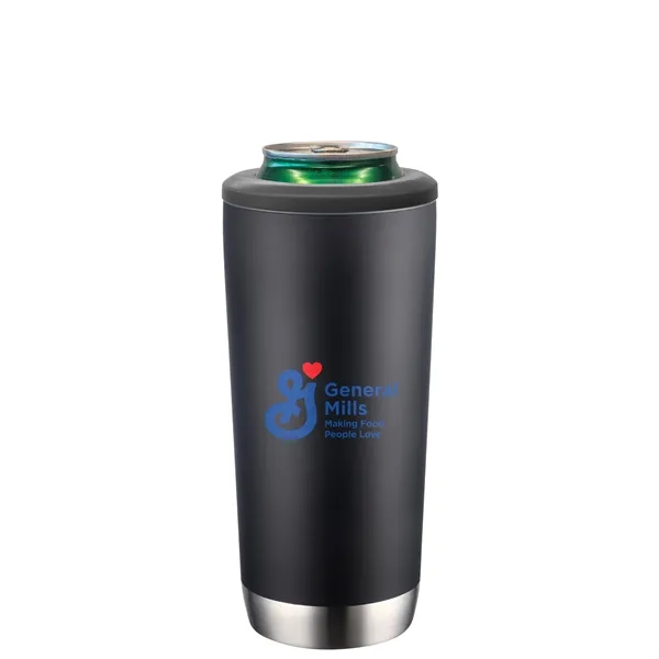 5 in 1 Insulated Stainless Steel Can or Bottle Cooler - 5 in 1 Insulated Stainless Steel Can or Bottle Cooler - Image 4 of 9