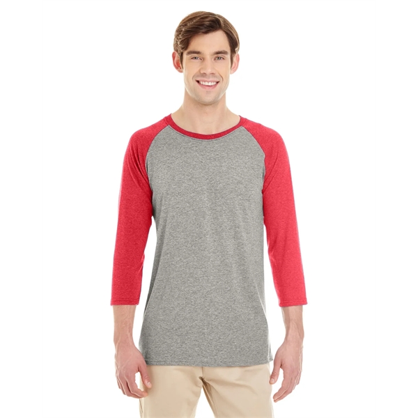 Jerzees Adult TRI-BLEND Baseball Raglan - Jerzees Adult TRI-BLEND Baseball Raglan - Image 29 of 41