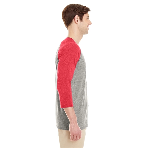 Jerzees Adult TRI-BLEND Baseball Raglan - Jerzees Adult TRI-BLEND Baseball Raglan - Image 31 of 41