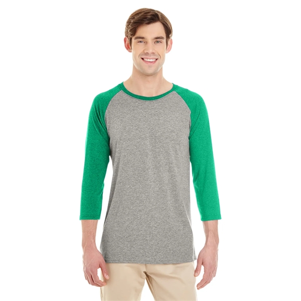 Jerzees Adult TRI-BLEND Baseball Raglan - Jerzees Adult TRI-BLEND Baseball Raglan - Image 32 of 41