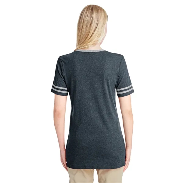 Jerzees Ladies' TRI-BLEND Varsity V-Neck T-Shirt - Jerzees Ladies' TRI-BLEND Varsity V-Neck T-Shirt - Image 20 of 37