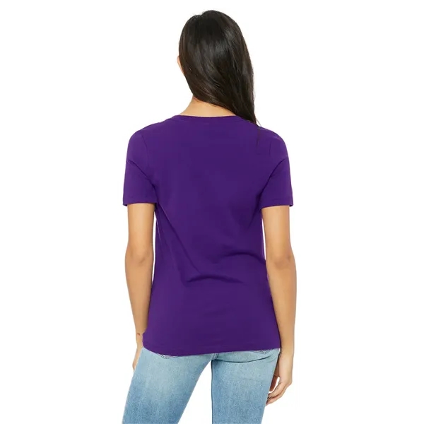 Bella + Canvas Ladies' Relaxed Jersey V-Neck T-Shirt - Bella + Canvas Ladies' Relaxed Jersey V-Neck T-Shirt - Image 93 of 218