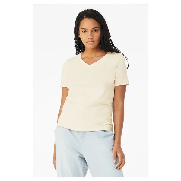 Bella + Canvas Ladies' Relaxed Jersey V-Neck T-Shirt - Bella + Canvas Ladies' Relaxed Jersey V-Neck T-Shirt - Image 159 of 220