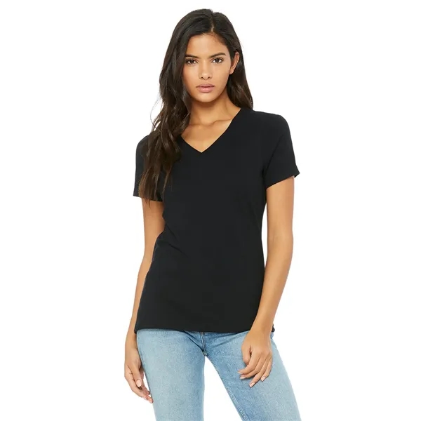Bella + Canvas Ladies' Relaxed Jersey V-Neck T-Shirt - Bella + Canvas Ladies' Relaxed Jersey V-Neck T-Shirt - Image 66 of 218