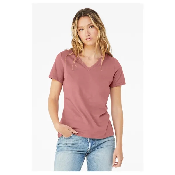 Bella + Canvas Ladies' Relaxed Jersey V-Neck T-Shirt - Bella + Canvas Ladies' Relaxed Jersey V-Neck T-Shirt - Image 161 of 218