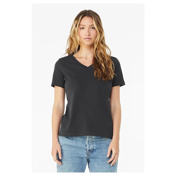 Bella + Canvas Ladies' Relaxed Jersey V-Neck T-Shirt - Bella + Canvas Ladies' Relaxed Jersey V-Neck T-Shirt - Image 163 of 218