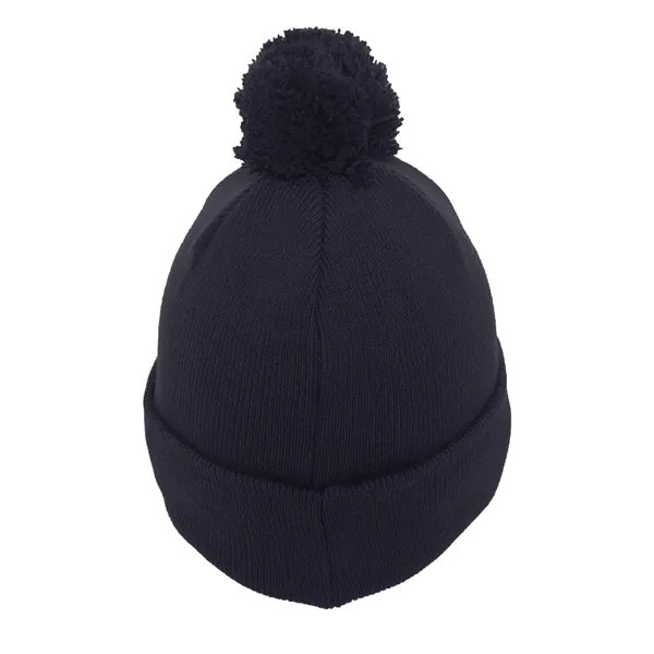 Pacific Headwear Knit Fold-Over Pom-Pom Beanie - Pacific Headwear Knit Fold-Over Pom-Pom Beanie - Image 75 of 130