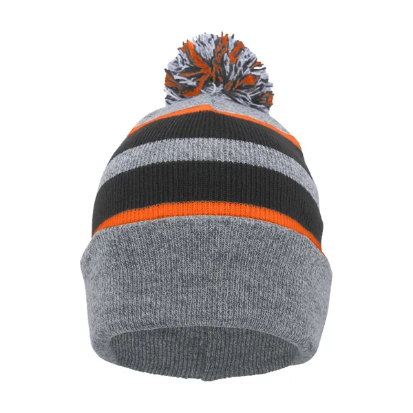 Pacific Headwear Knit Fold-Over Pom-Pom Beanie - Pacific Headwear Knit Fold-Over Pom-Pom Beanie - Image 15 of 130