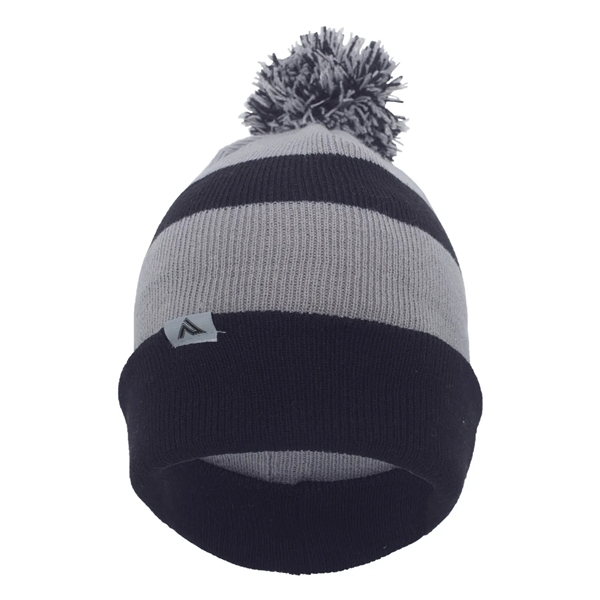 Pacific Headwear Knit Fold-Over Pom-Pom Beanie - Pacific Headwear Knit Fold-Over Pom-Pom Beanie - Image 29 of 130