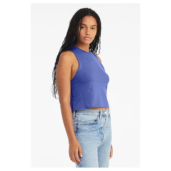 Bella + Canvas Ladies' Racerback Cropped Tank - Bella + Canvas Ladies' Racerback Cropped Tank - Image 86 of 116