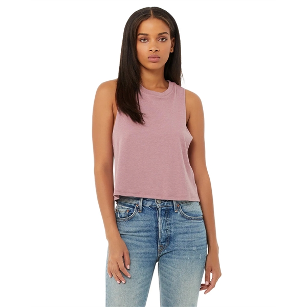 Bella + Canvas Ladies' Racerback Cropped Tank - Bella + Canvas Ladies' Racerback Cropped Tank - Image 95 of 116