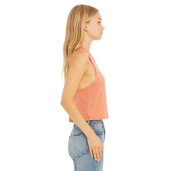 Bella + Canvas Ladies' Racerback Cropped Tank - Bella + Canvas Ladies' Racerback Cropped Tank - Image 112 of 116