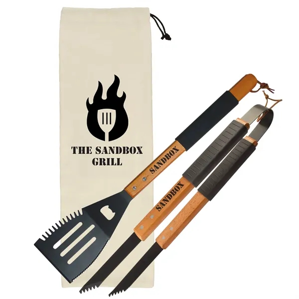 Wood BBQ Set - Wood BBQ Set - Image 6 of 9