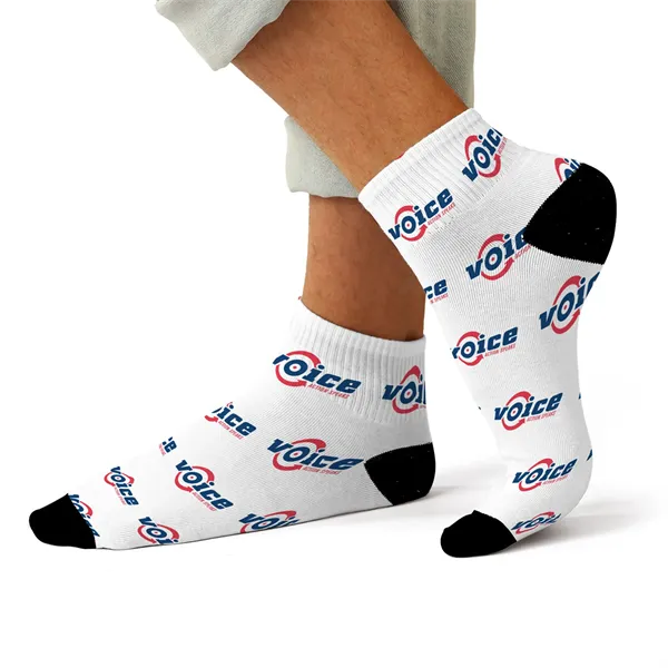 Ankle Crew Socks Full Color Sublimated - Ankle Crew Socks Full Color Sublimated - Image 0 of 0