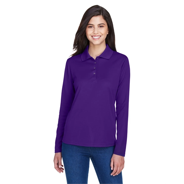 CORE365 Ladies' Pinnacle Performance Long-Sleeve Pique Polo - CORE365 Ladies' Pinnacle Performance Long-Sleeve Pique Polo - Image 2 of 58