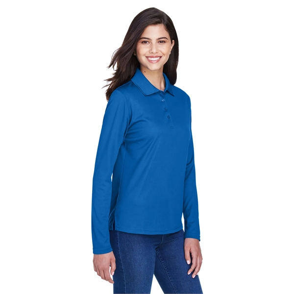 CORE365 Ladies' Pinnacle Performance Long-Sleeve Pique Polo - CORE365 Ladies' Pinnacle Performance Long-Sleeve Pique Polo - Image 32 of 58