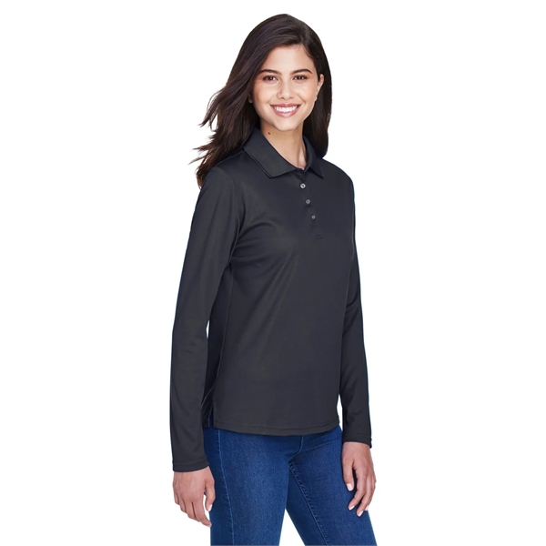 CORE365 Ladies' Pinnacle Performance Long-Sleeve Pique Polo - CORE365 Ladies' Pinnacle Performance Long-Sleeve Pique Polo - Image 38 of 58