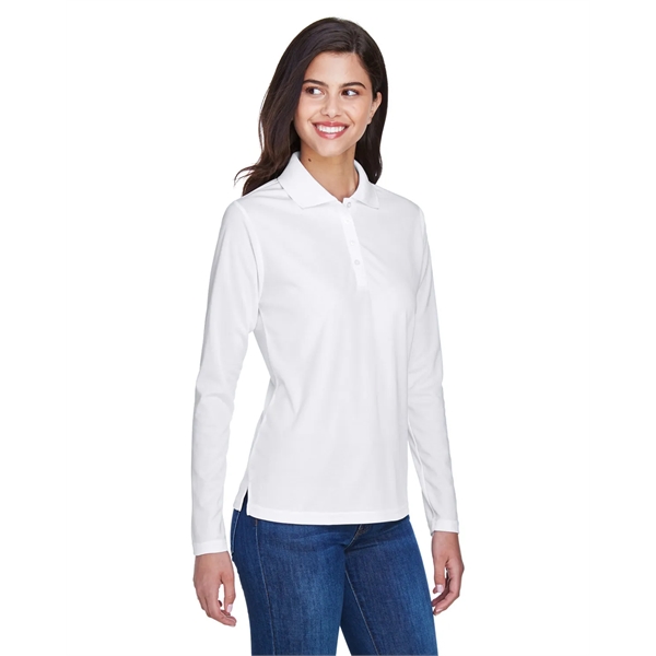 CORE365 Ladies' Pinnacle Performance Long-Sleeve Pique Polo - CORE365 Ladies' Pinnacle Performance Long-Sleeve Pique Polo - Image 47 of 58