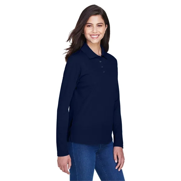 CORE365 Ladies' Pinnacle Performance Long-Sleeve Pique Polo - CORE365 Ladies' Pinnacle Performance Long-Sleeve Pique Polo - Image 53 of 58