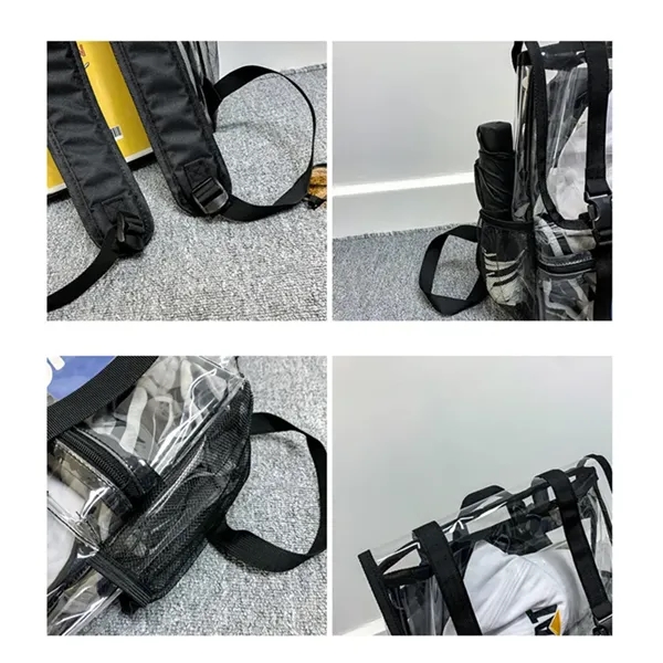 Clear Backpack Bags Stadium Approved - Clear Backpack Bags Stadium Approved - Image 1 of 2