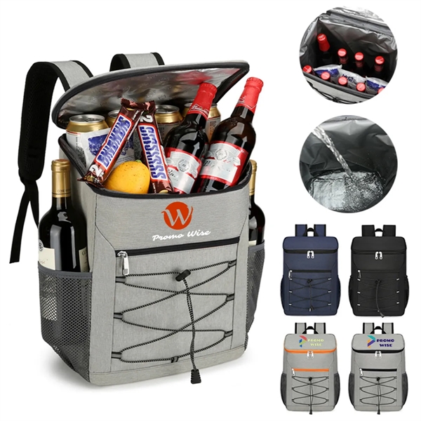 Leakproof Picnic Cooling Ice Backpack Cooler - Leakproof Picnic Cooling Ice Backpack Cooler - Image 0 of 2