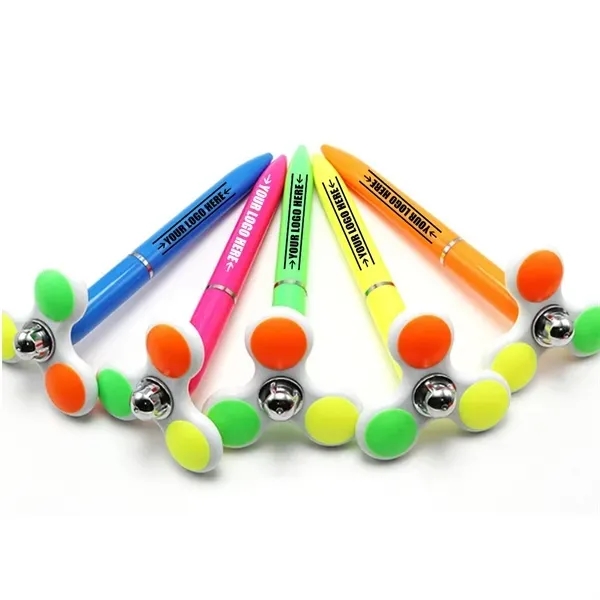 Custom Fingertip Spinner Retractable Ballpoint Pen - Custom Fingertip Spinner Retractable Ballpoint Pen - Image 1 of 2