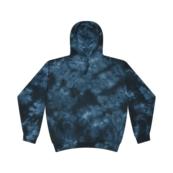 Tie-Dye Adult Unisex Crystal Wash Pullover Hooded Sweatshirt - Tie-Dye Adult Unisex Crystal Wash Pullover Hooded Sweatshirt - Image 2 of 3