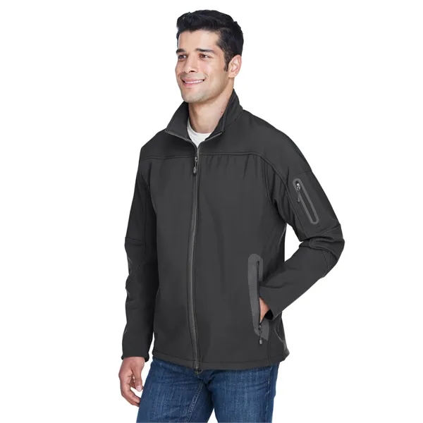 North End Men's Three-Layer Fleece Bonded Soft Shell Tech... - North End Men's Three-Layer Fleece Bonded Soft Shell Tech... - Image 20 of 29