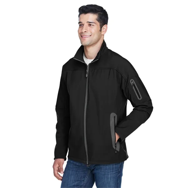 North End Men's Three-Layer Fleece Bonded Soft Shell Tech... - North End Men's Three-Layer Fleece Bonded Soft Shell Tech... - Image 24 of 29