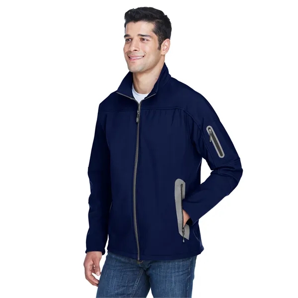 North End Men's Three-Layer Fleece Bonded Soft Shell Tech... - North End Men's Three-Layer Fleece Bonded Soft Shell Tech... - Image 27 of 29