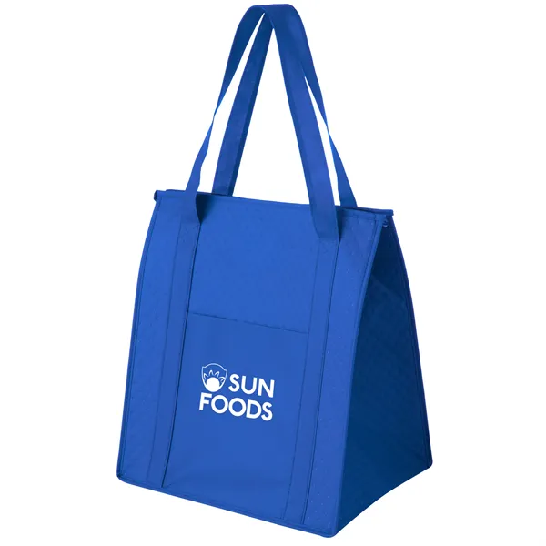 Insulated Grocery Tote Bag - Screen Print - Insulated Grocery Tote Bag - Screen Print - Image 0 of 17
