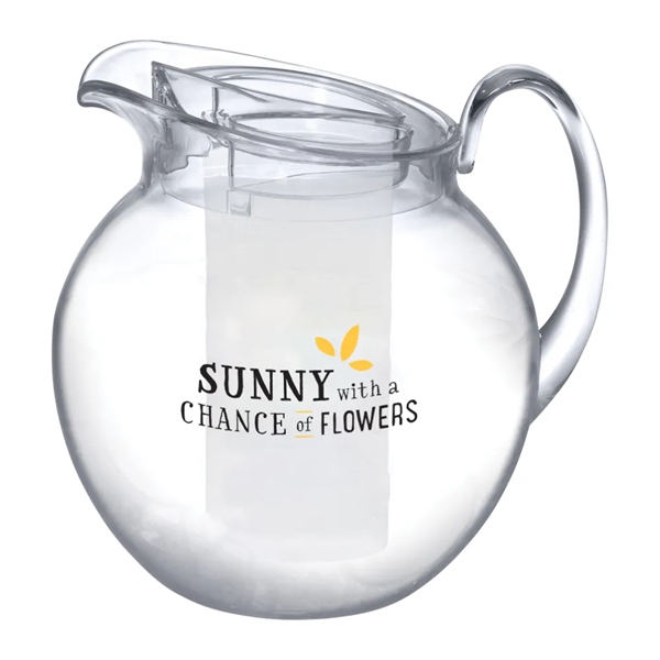 96oz. Large Round Pitcher - 96oz. Large Round Pitcher - Image 0 of 3