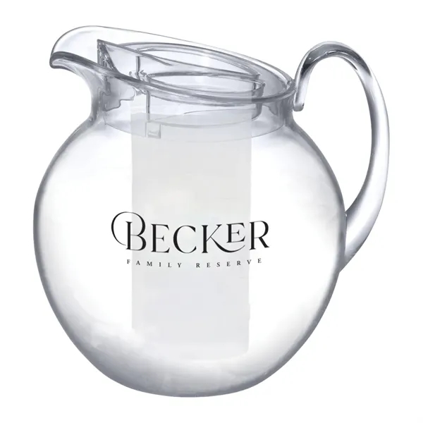 96oz. Large Round Pitcher - 96oz. Large Round Pitcher - Image 1 of 3