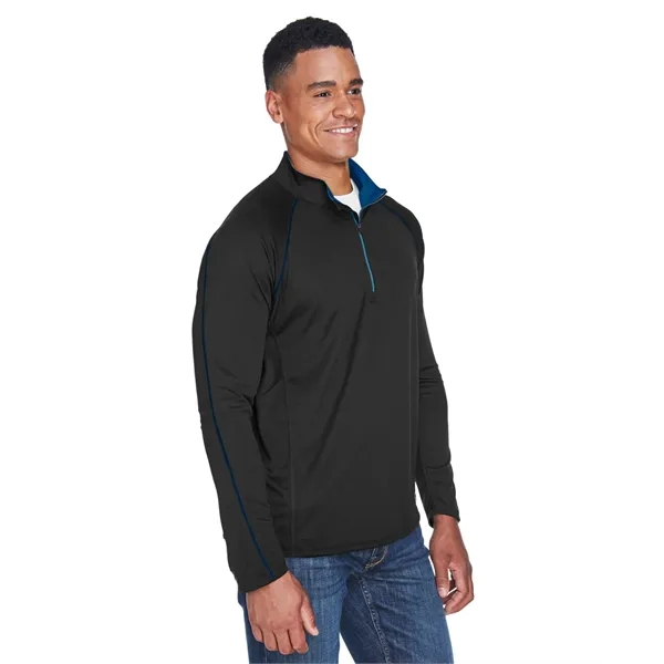 North End Men's Radar Quarter-Zip Performance Long-Sleeve... - North End Men's Radar Quarter-Zip Performance Long-Sleeve... - Image 29 of 44