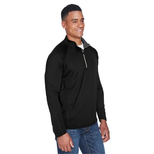 North End Men's Radar Quarter-Zip Performance Long-Sleeve... - North End Men's Radar Quarter-Zip Performance Long-Sleeve... - Image 32 of 44