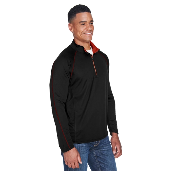 North End Men's Radar Quarter-Zip Performance Long-Sleeve... - North End Men's Radar Quarter-Zip Performance Long-Sleeve... - Image 38 of 44