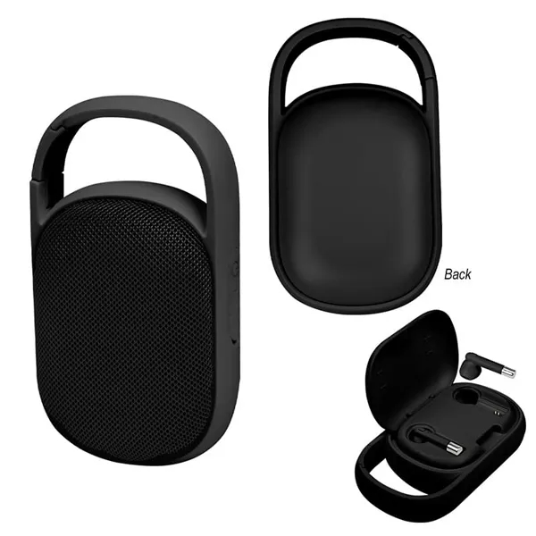 Wireless Earbuds With Speaker & Charging Case - Wireless Earbuds With Speaker & Charging Case - Image 1 of 2